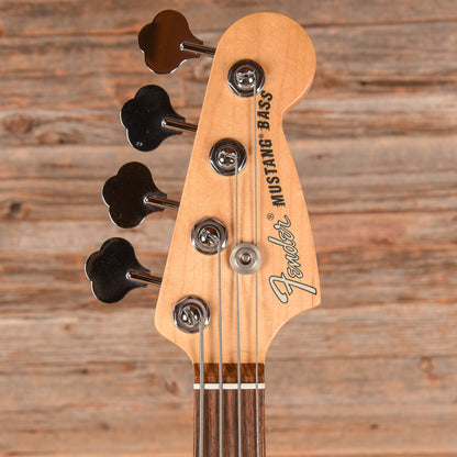 Fender American Performer Mustang Bass Satin Seafoam Green Bass Guitars