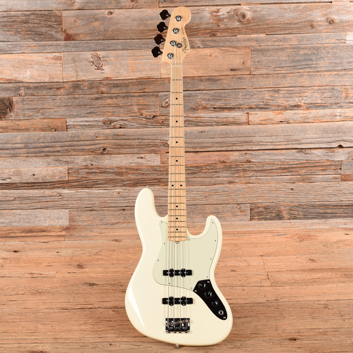 Fender American Professional Jazz Bass Olympic White 2020 Bass Guitars