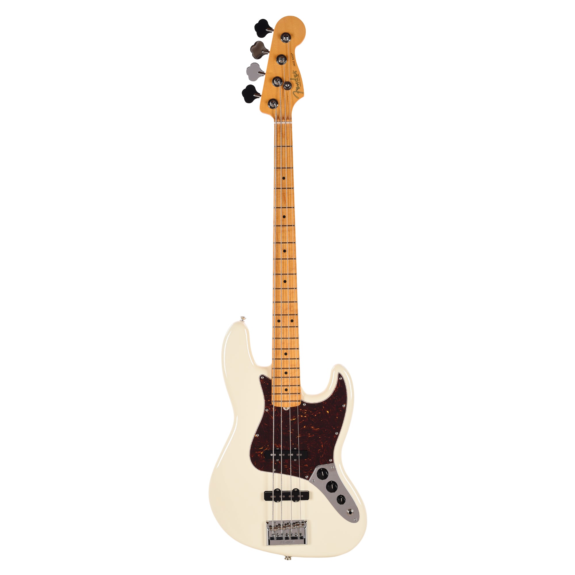 Fender American Professional Jazz Bass Olympic White Bass Guitars
