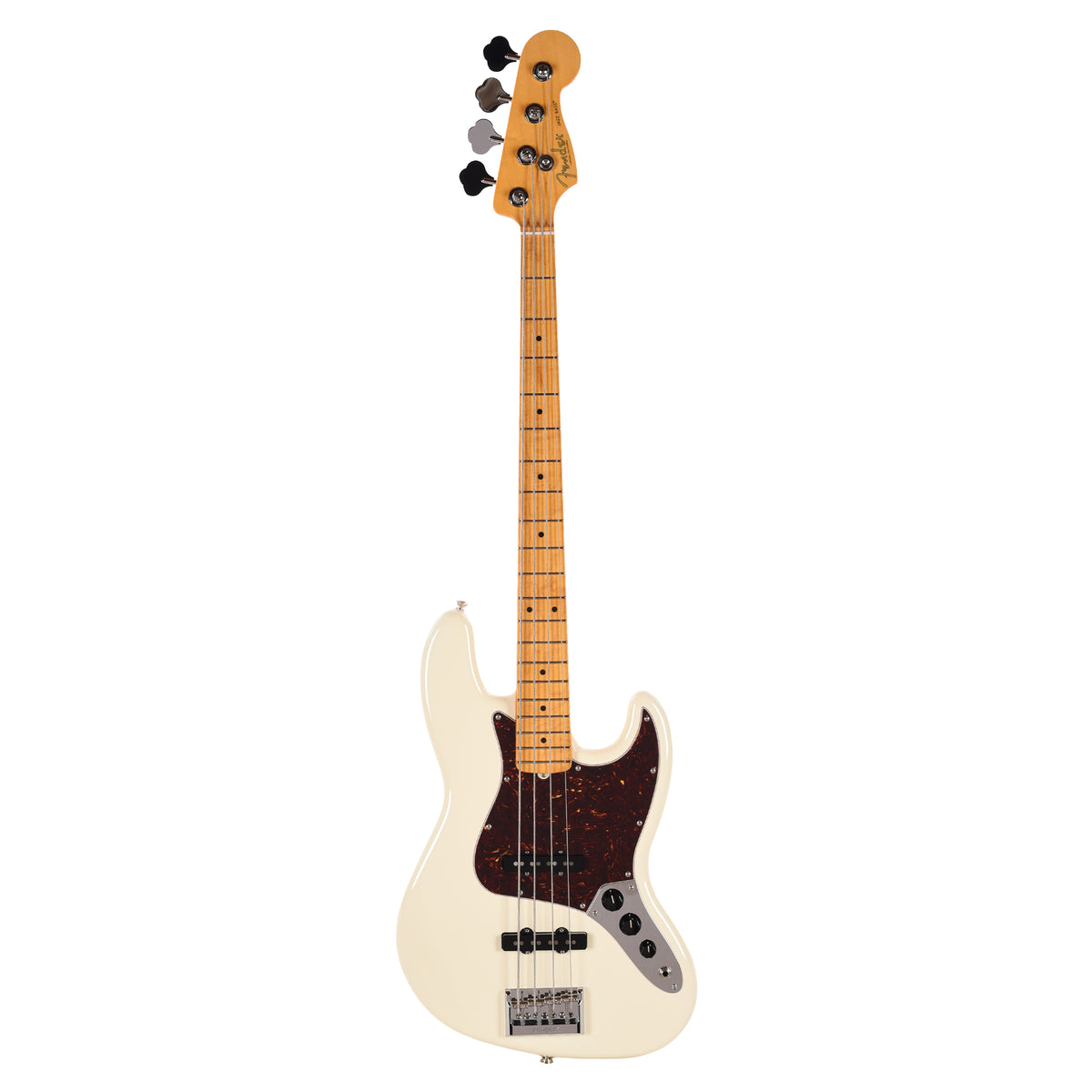 Fender American Professional Jazz Bass Olympic White Bass Guitars