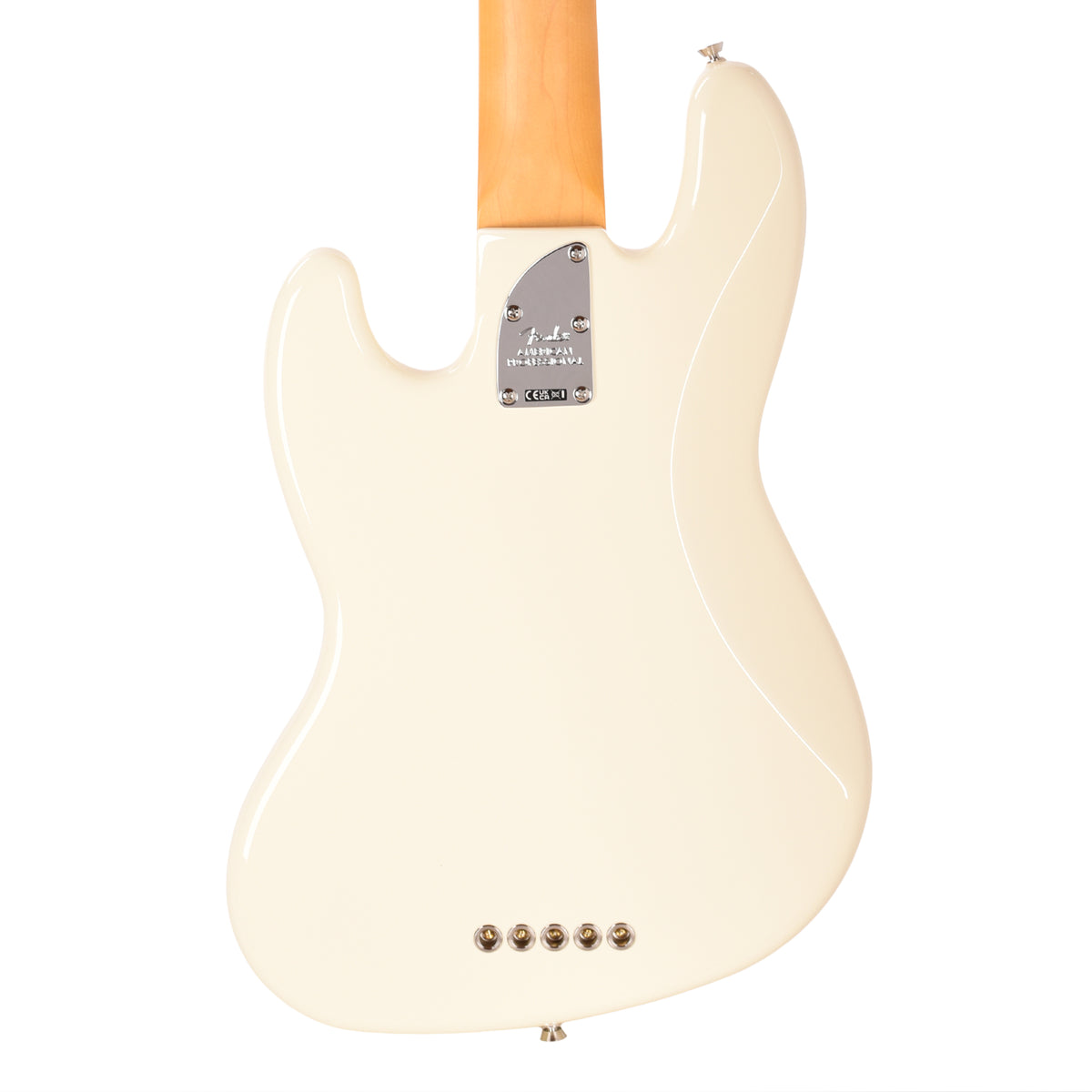 Fender American Professional Jazz Bass Olympic White Bass Guitars