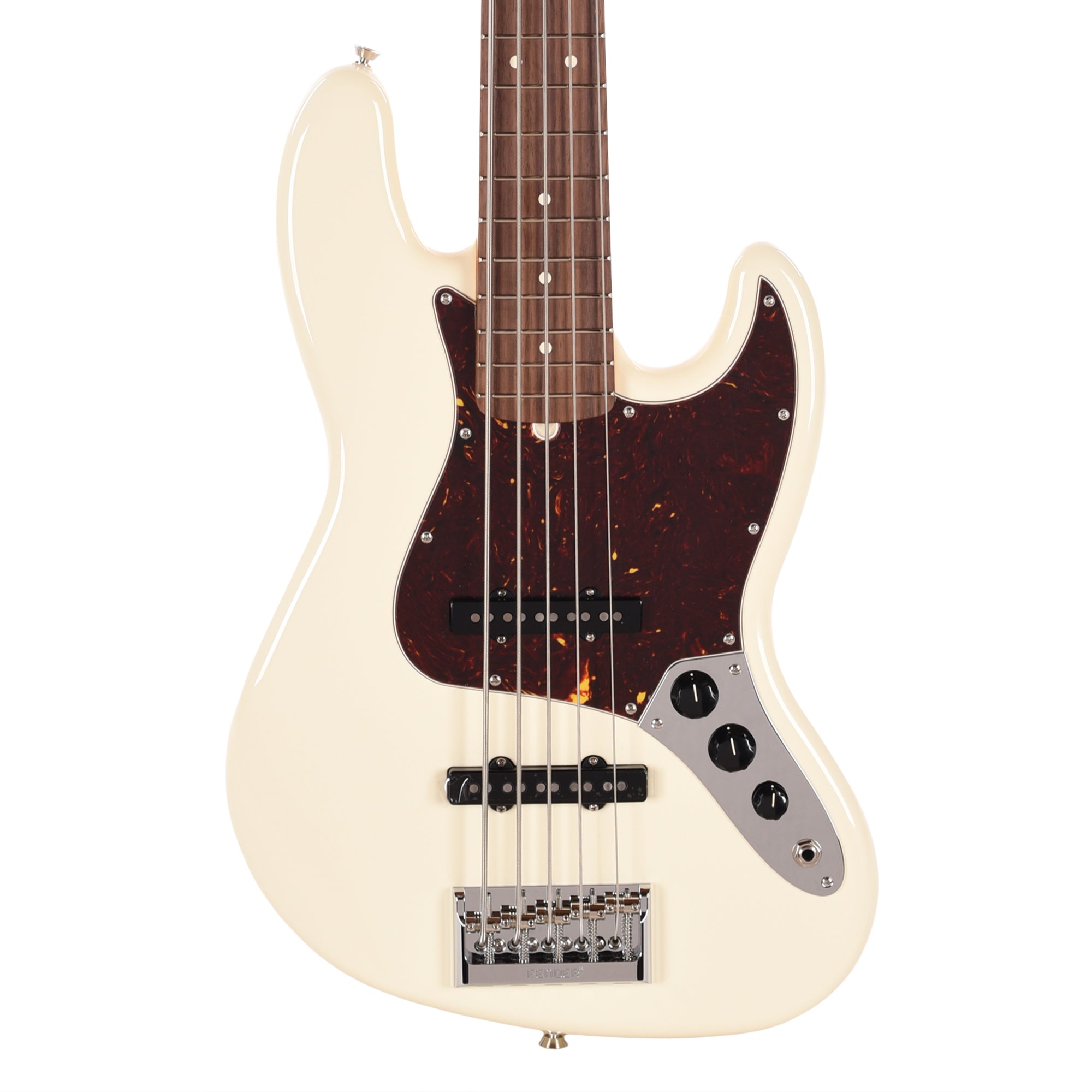 Fender American Professional Jazz Bass Olympic White Bass Guitars