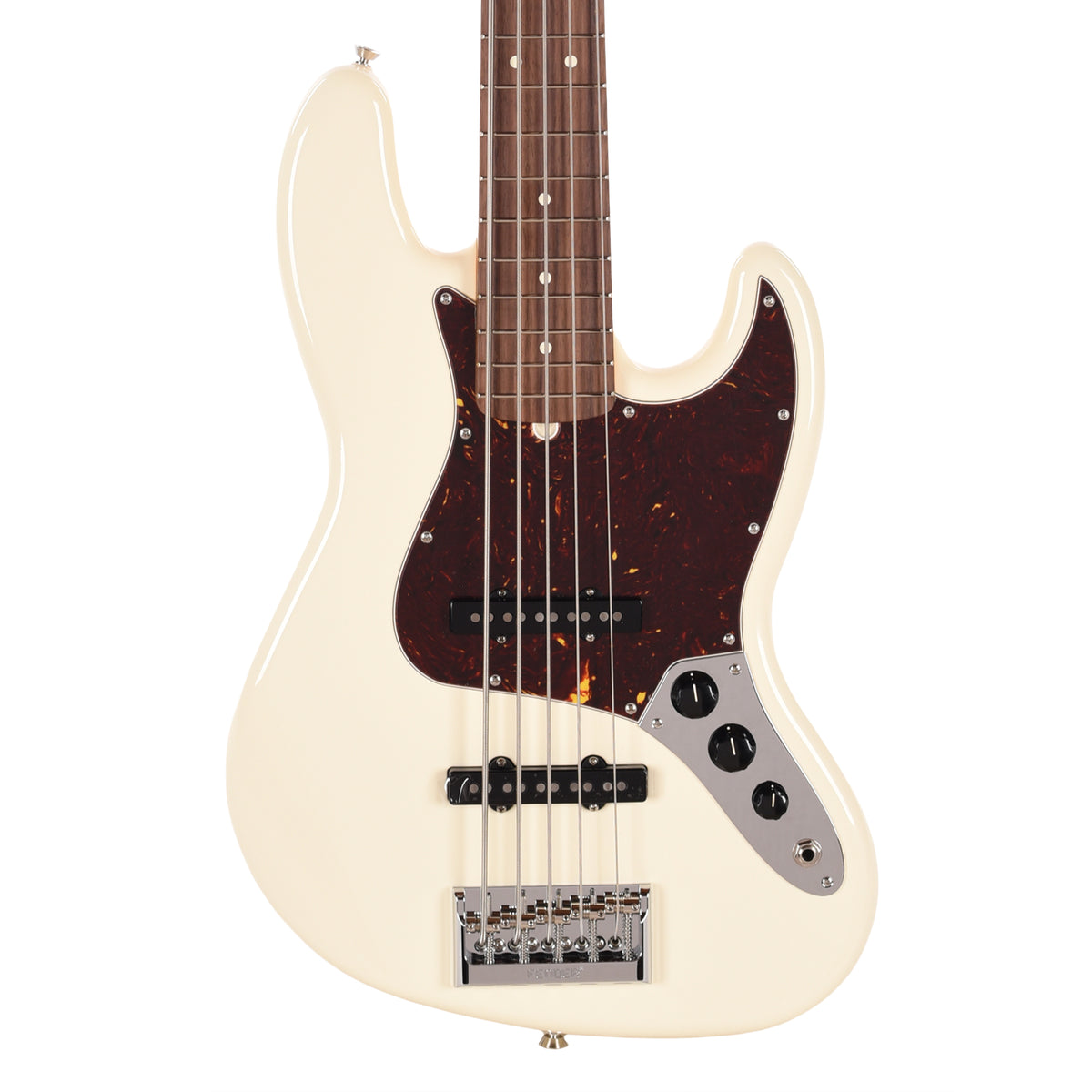Fender American Professional Jazz Bass Olympic White Bass Guitars