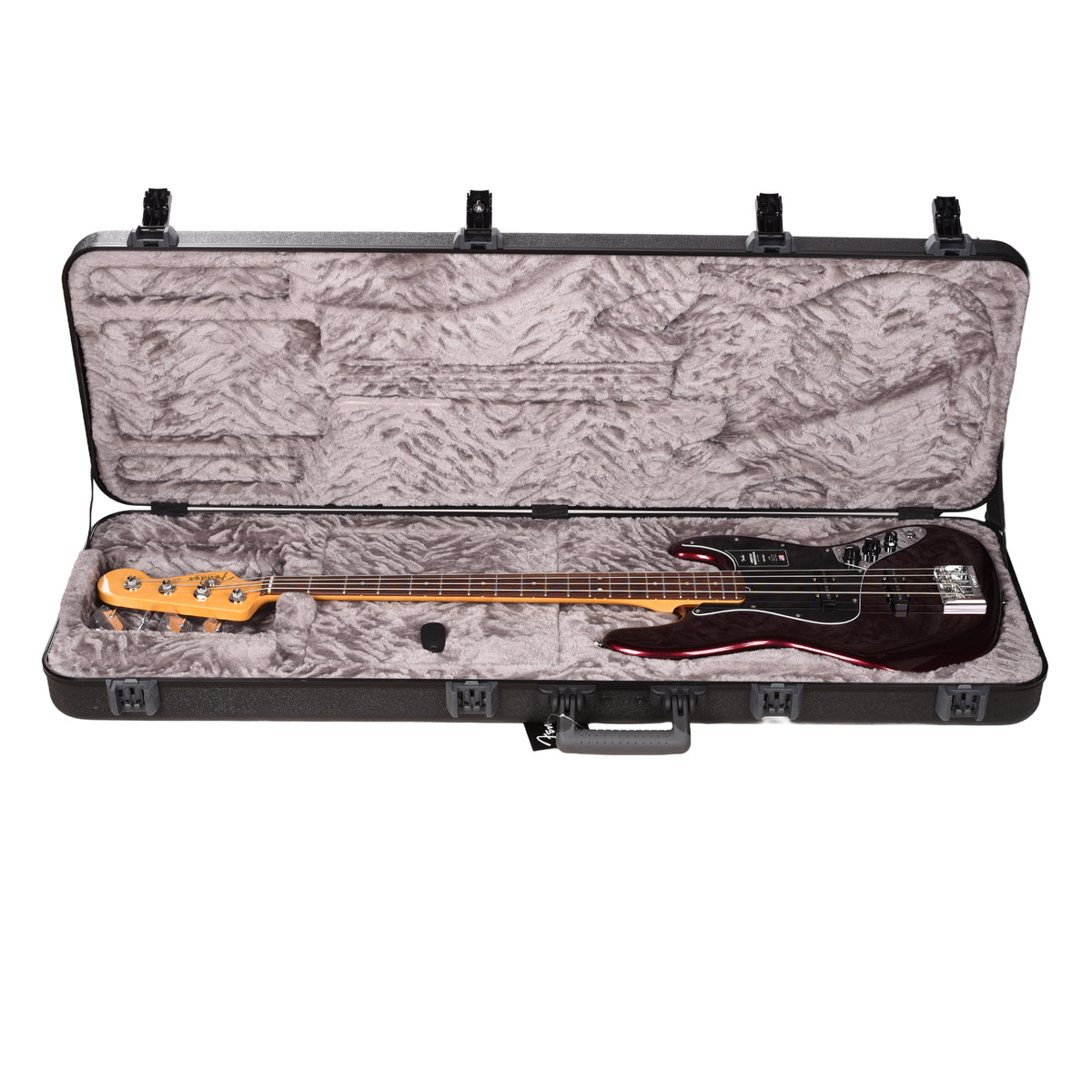 Fender American Professional Jazz Bass Oxblood Bass Guitars