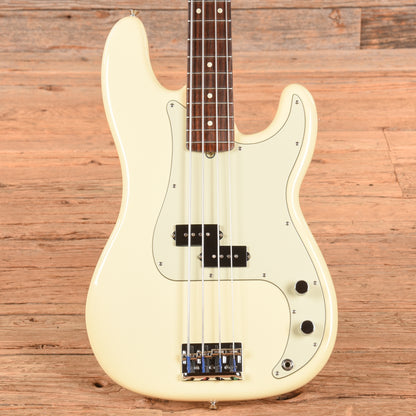 Fender American Professional Precision Bass Olympic White 2019 Bass Guitars