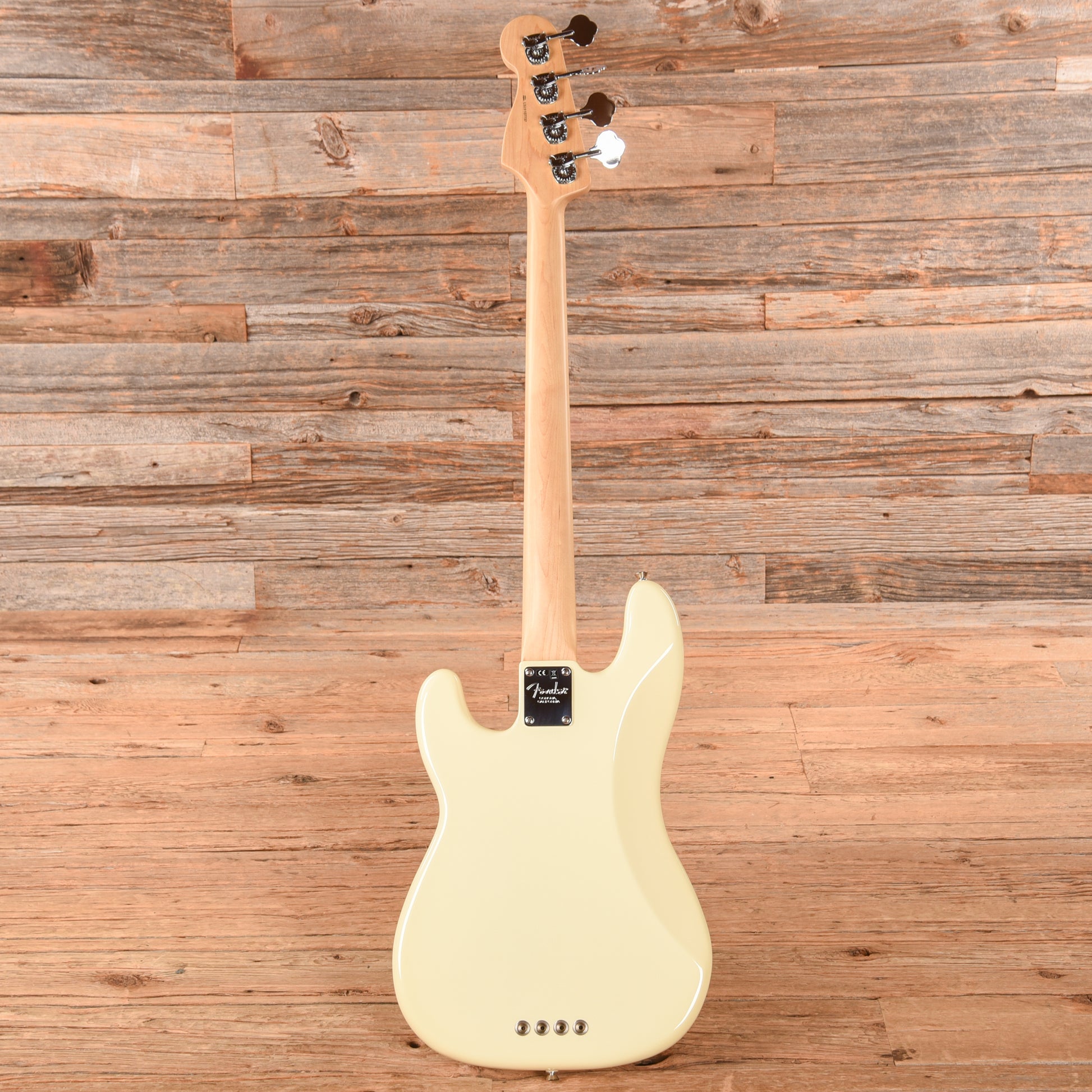 Fender American Professional Precision Bass Olympic White 2019 Bass Guitars