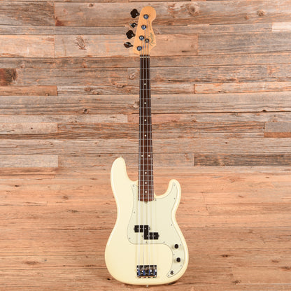 Fender American Professional Precision Bass Olympic White 2019 Bass Guitars