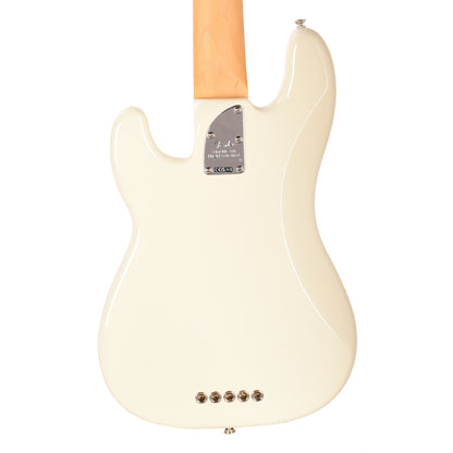 Fender American Professional Precision Bass Olympic White Bass Guitars