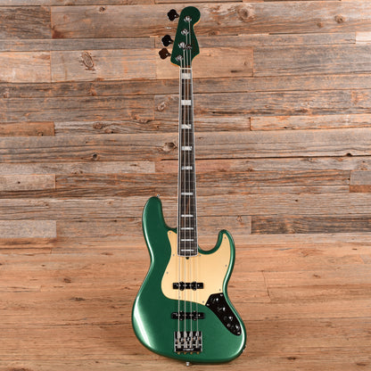 Fender American Ultra Jazz Bass Mystic Pine Green 2023 Bass Guitars