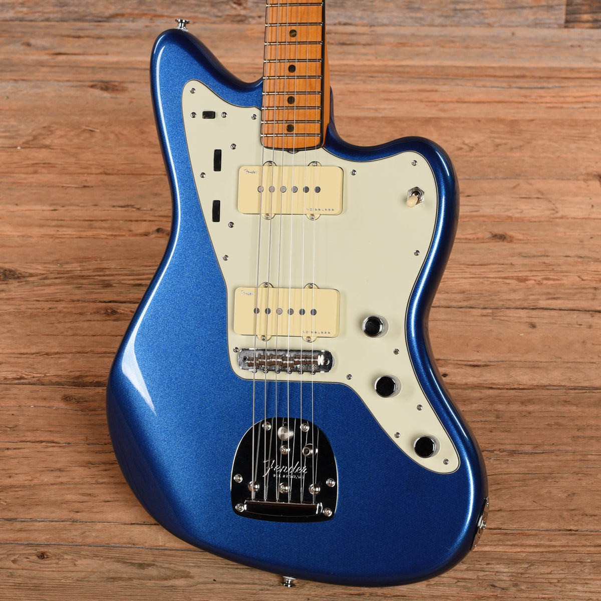 Fender American Ultra Jazzmaster Cobra Blue 2020 Bass Guitars