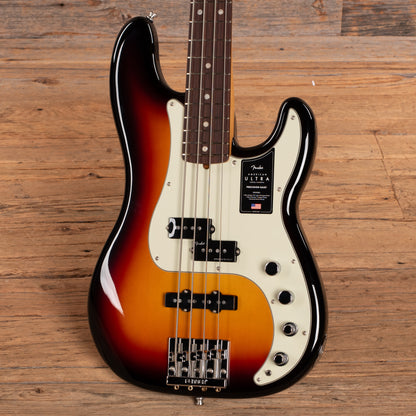 Fender American Ultra Precision Bass Sunburst 2023 Bass Guitars