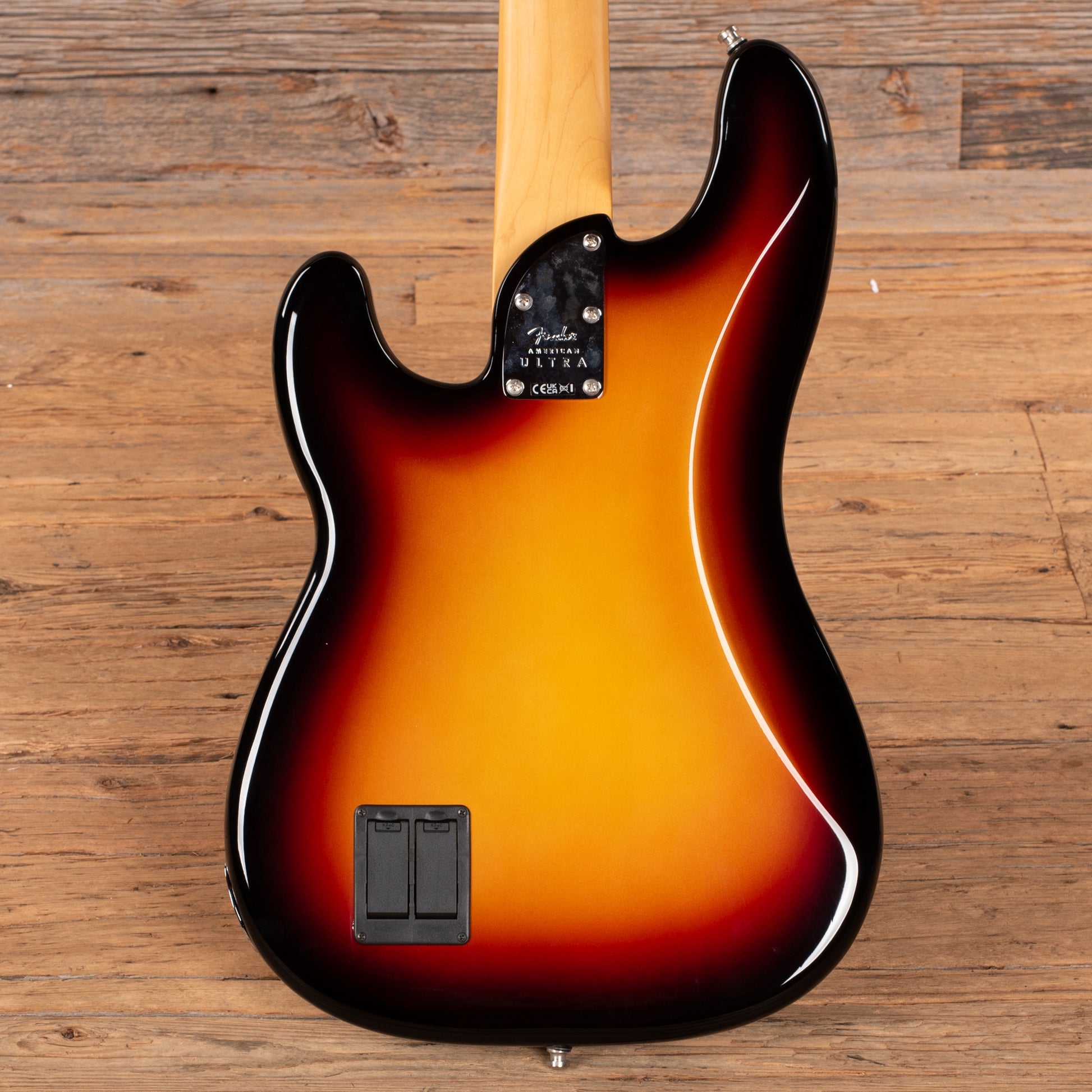 Fender American Ultra Precision Bass Sunburst 2023 Bass Guitars