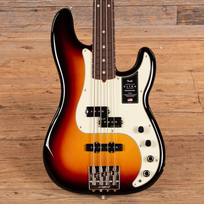 Fender American Ultra Precision Bass Sunburst 2023 Bass Guitars