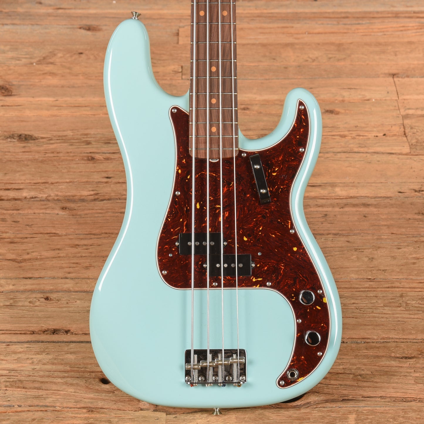 Fender American Vintage II Precision Bass Blue 2024 Bass Guitars