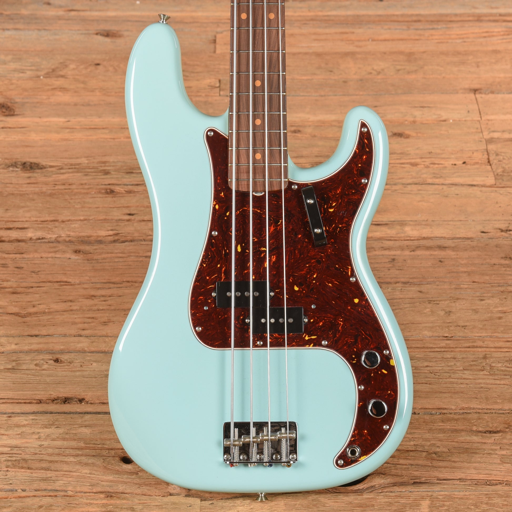 Fender American Vintage II Precision Bass Blue 2024 Bass Guitars