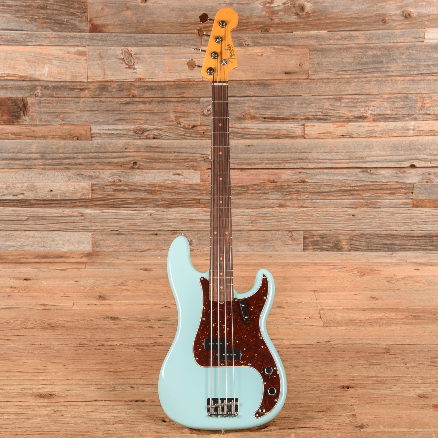 Fender American Vintage II Precision Bass Blue 2024 Bass Guitars