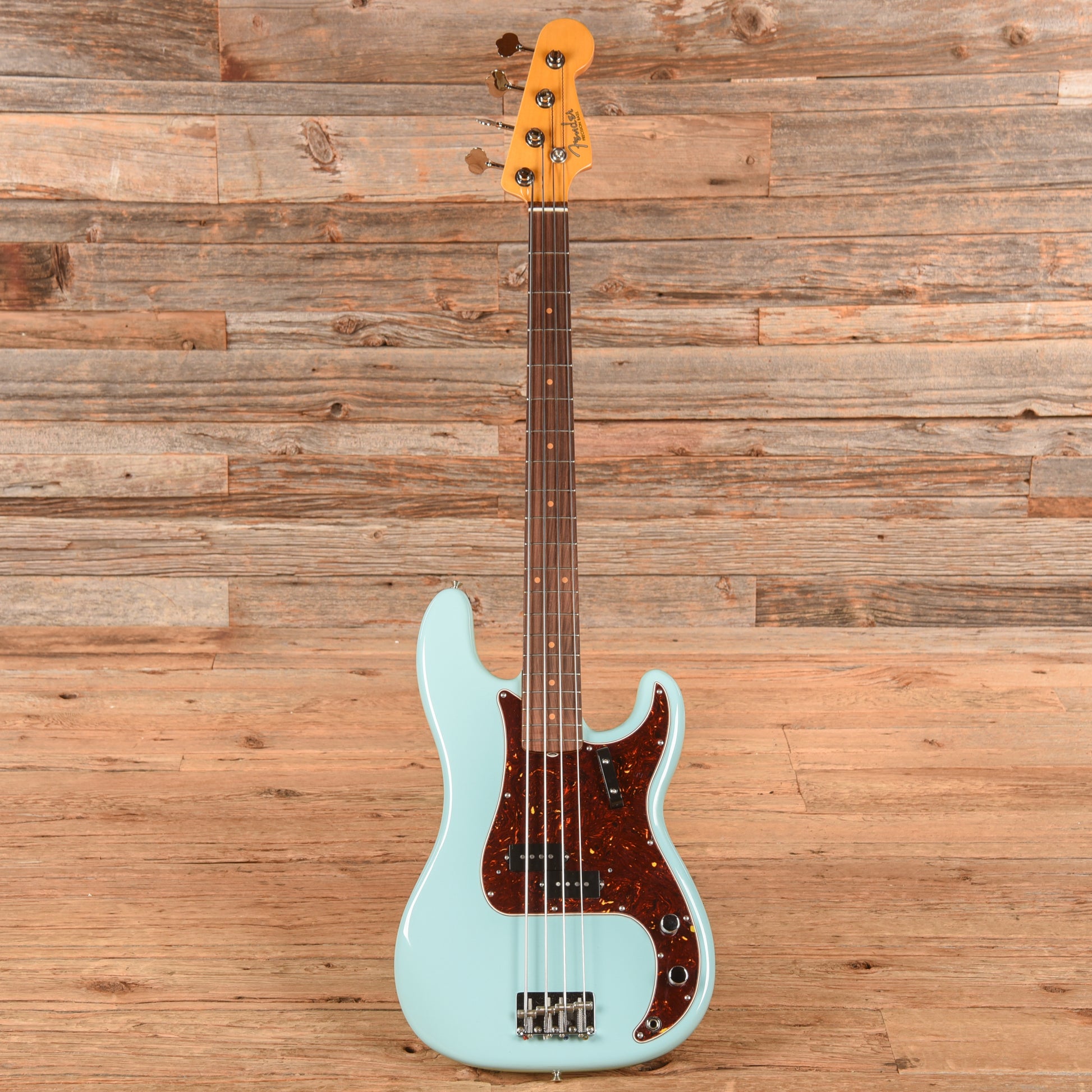 Fender American Vintage II Precision Bass Blue 2024 Bass Guitars
