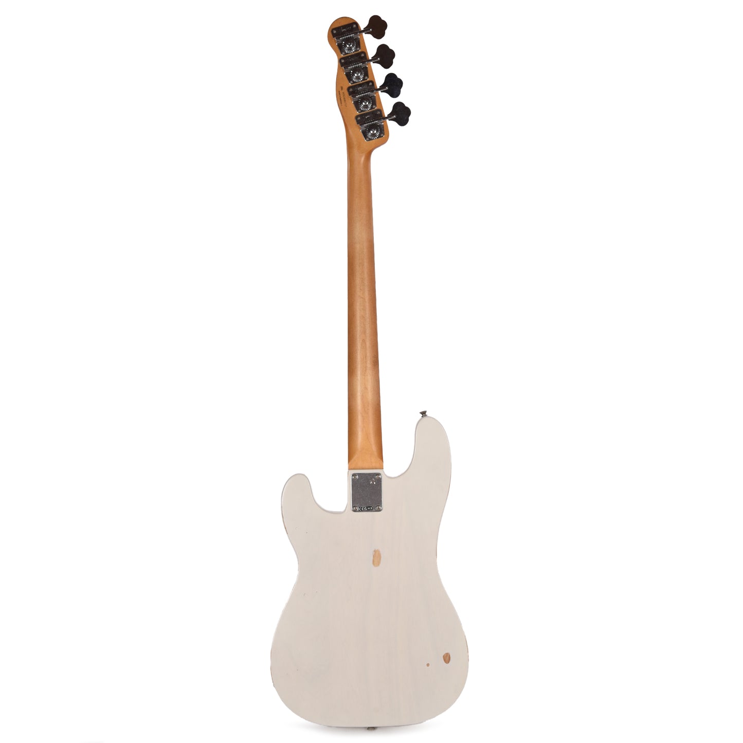 Fender Artist Mike Dirnt Road Worn Precision Bass White Blonde Bass Guitars