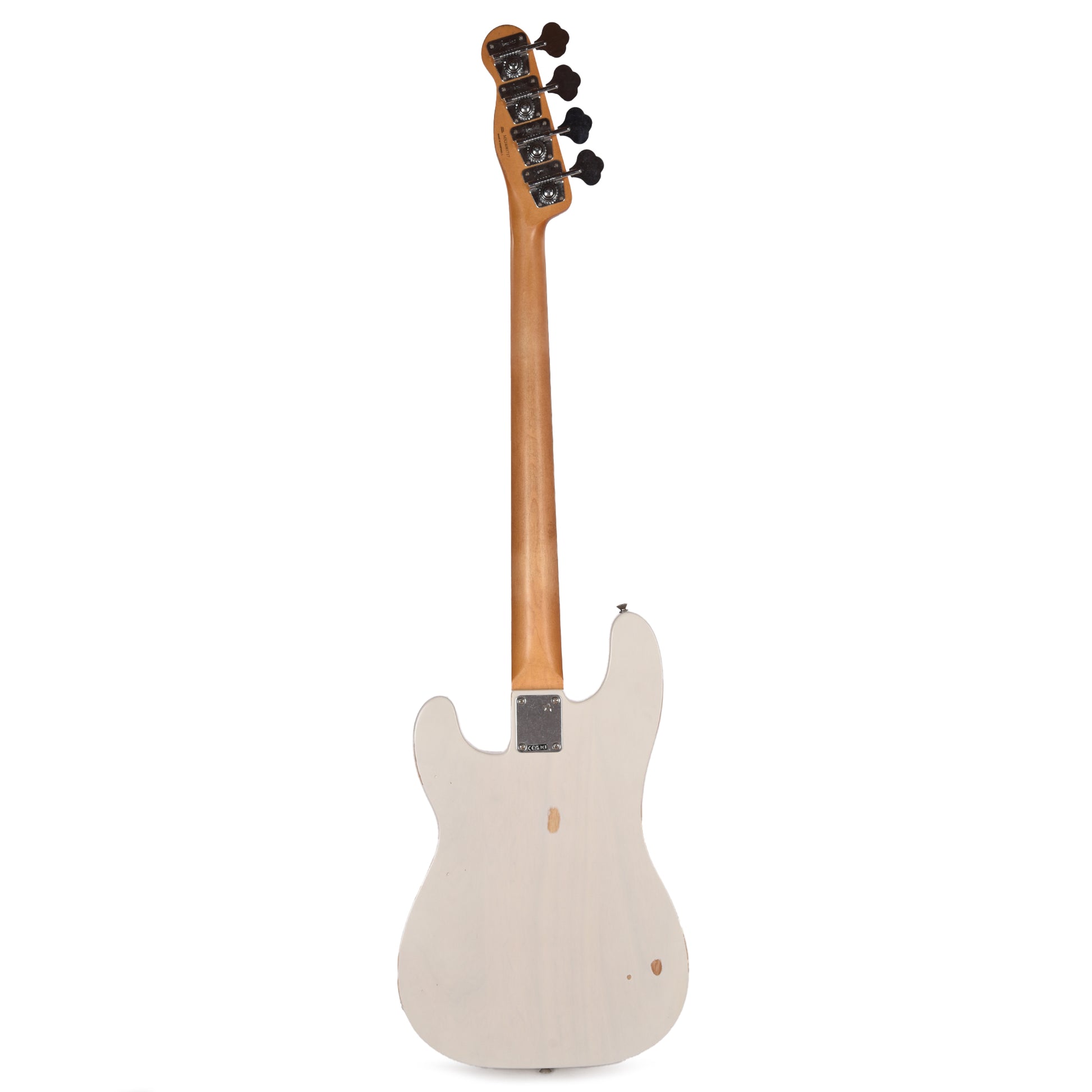 Fender Artist Mike Dirnt Road Worn Precision Bass White Blonde Bass Guitars