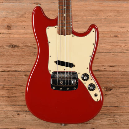 Fender Bronco Red 1973 Bass Guitars