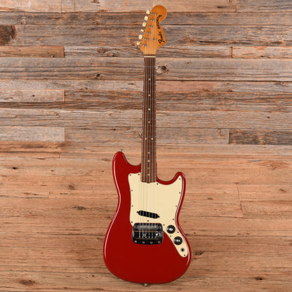 Fender Bronco Red 1973 Bass Guitars