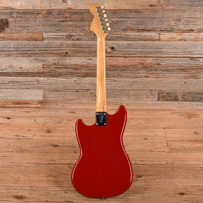 Fender Bronco Red 1973 Bass Guitars