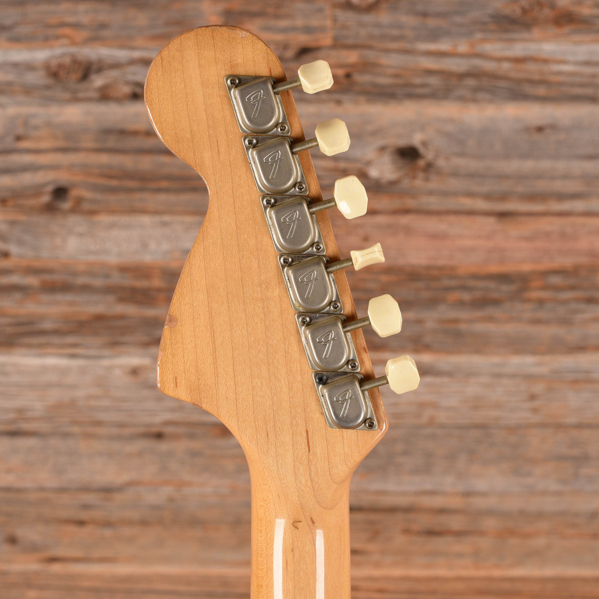 Fender Bronco Red 1973 Bass Guitars