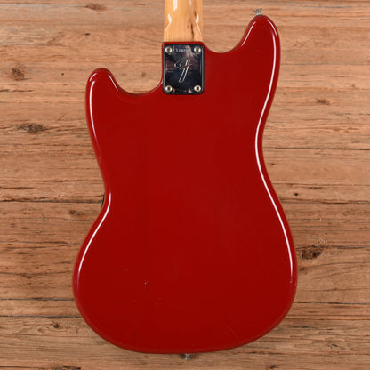 Fender Bronco Red 1973 Bass Guitars