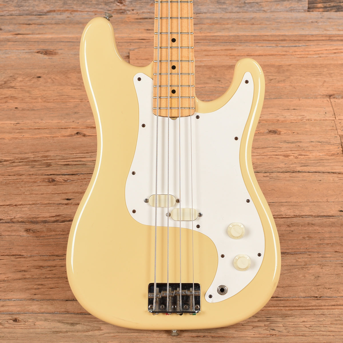 Fender Bullet Bass Deluxe Olympic White 1982 Bass Guitars