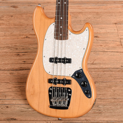 Fender Chilli Beans. Maika Mustang Bass Natural 2025 Bass Guitars