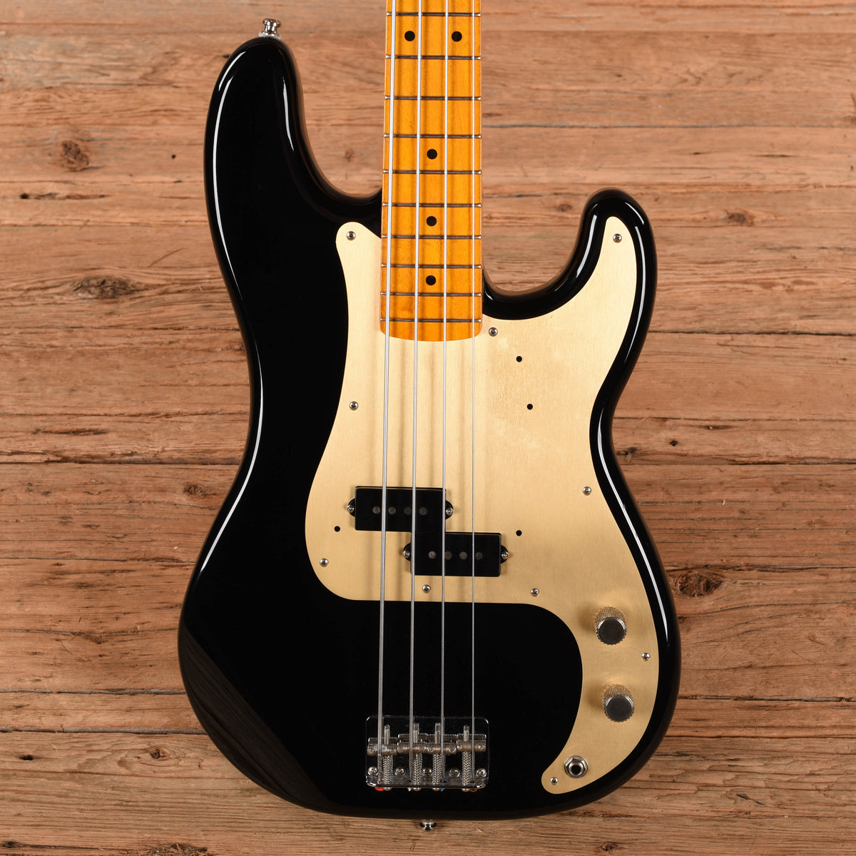 Fender Classic Series '50s Precision Bass Lacquer Black 2014 Bass Guitars