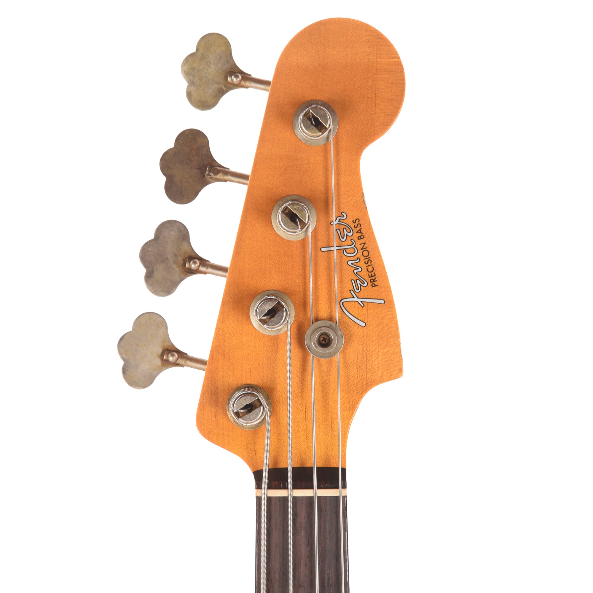 Fender Custom Shop 1960 Precision Bass Relic Super Faded Aged Charcoal Frost Metallic Bass Guitars