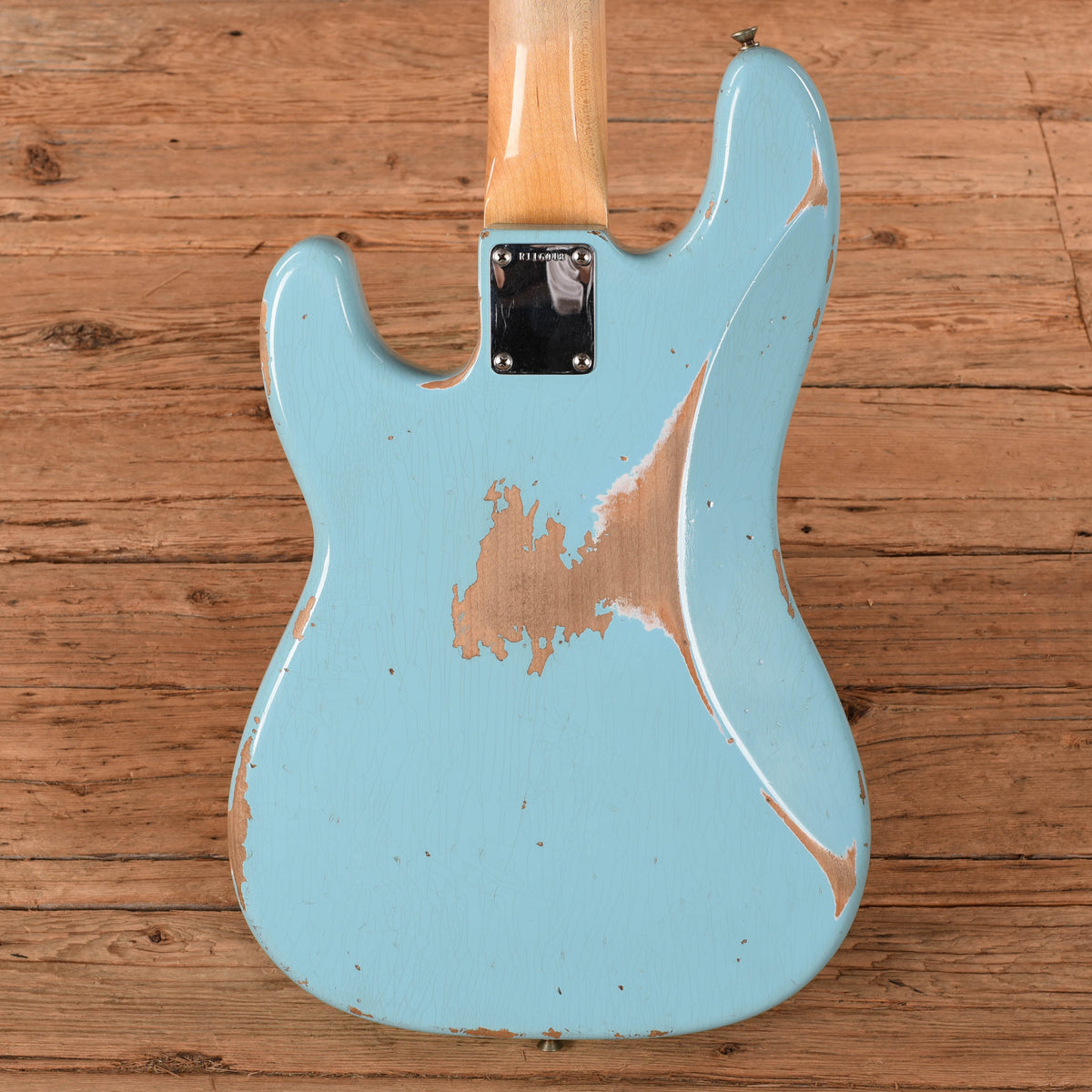 Fender Custom Shop '63 Relic P-Bass Daphne Blue 2020 Bass Guitars