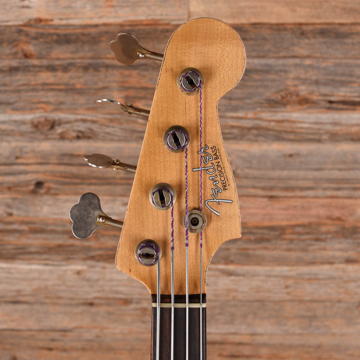 Fender Custom Shop '63 Relic P-Bass Daphne Blue 2020 Bass Guitars