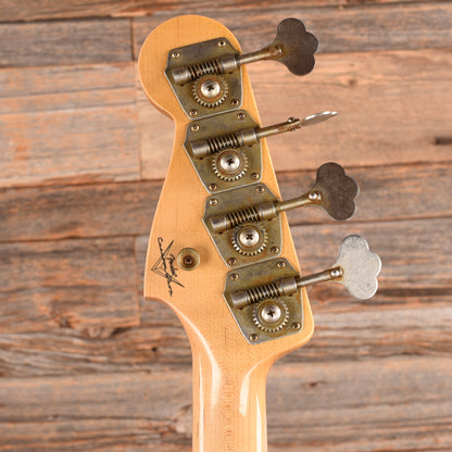 Fender Custom Shop '66 P-Bass Journeyman Relic Lake Placid Blue 2024 Bass Guitars