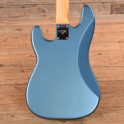 Fender Custom Shop '66 P-Bass Journeyman Relic Lake Placid Blue 2024 Bass Guitars