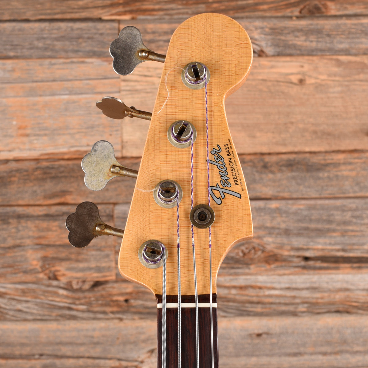 Fender Custom Shop '66 P-Bass Journeyman Relic Lake Placid Blue 2024 Bass Guitars