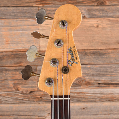 Fender Custom Shop '66 P-Bass Journeyman Relic Lake Placid Blue 2024 Bass Guitars