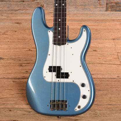 Fender Custom Shop '66 P-Bass Journeyman Relic Lake Placid Blue 2024 Bass Guitars