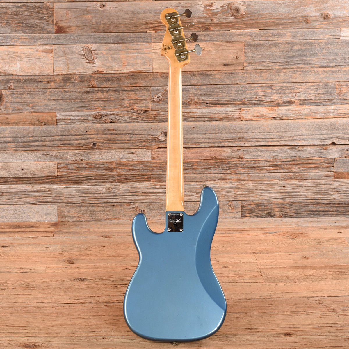 Fender Custom Shop '66 P-Bass Journeyman Relic Lake Placid Blue 2024 Bass Guitars