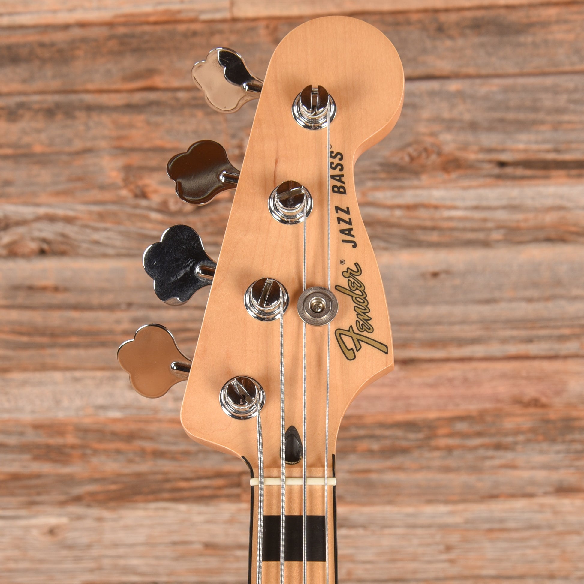 Fender Deluxe Active Jazz Bass Natural 2020 Bass Guitars