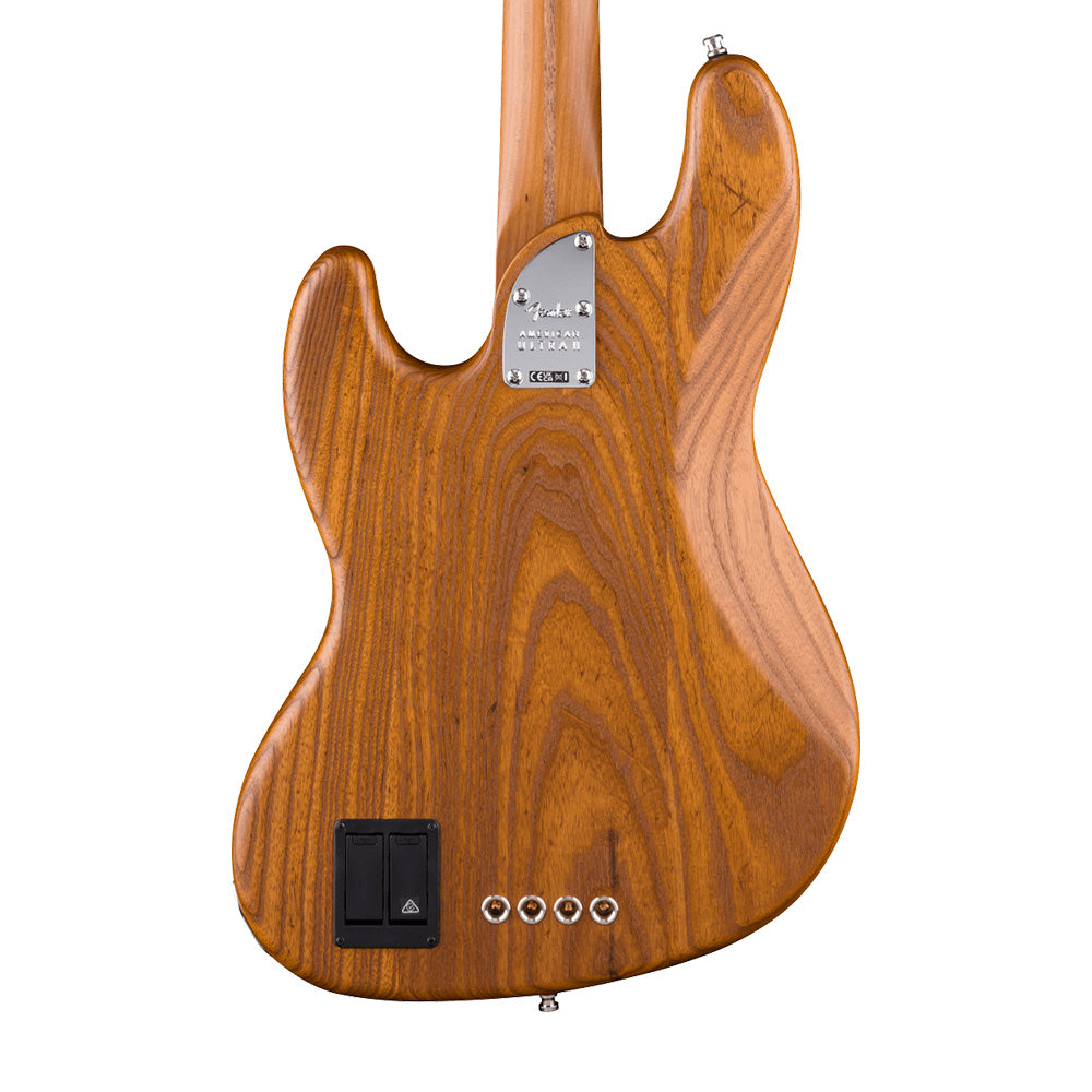 Fender FSR American Ultra II Roasted Ash Jazz Bass Natural w/Roasted Maple Neck Bass Guitars