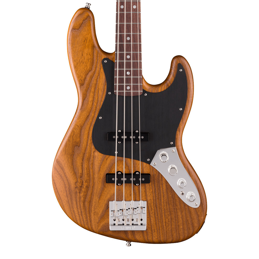 Fender FSR American Ultra II Roasted Ash Jazz Bass Natural w/Roasted Maple Neck Bass Guitars
