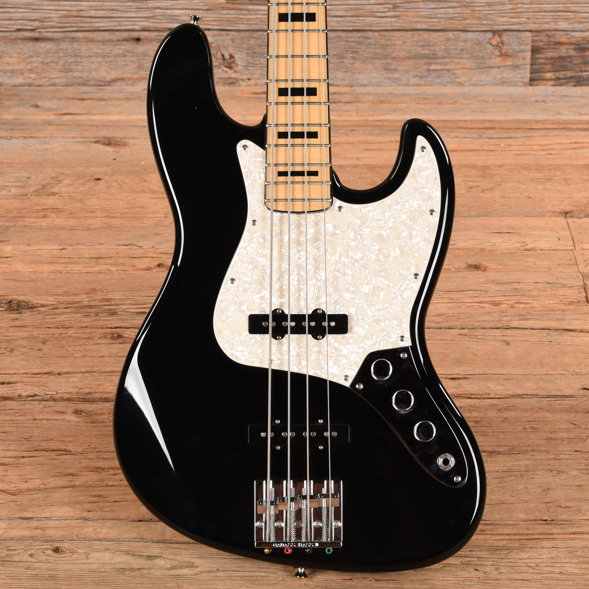 Fender Geddy Lee Artist Series Signature Jazz Bass Black 2009 Bass Guitars