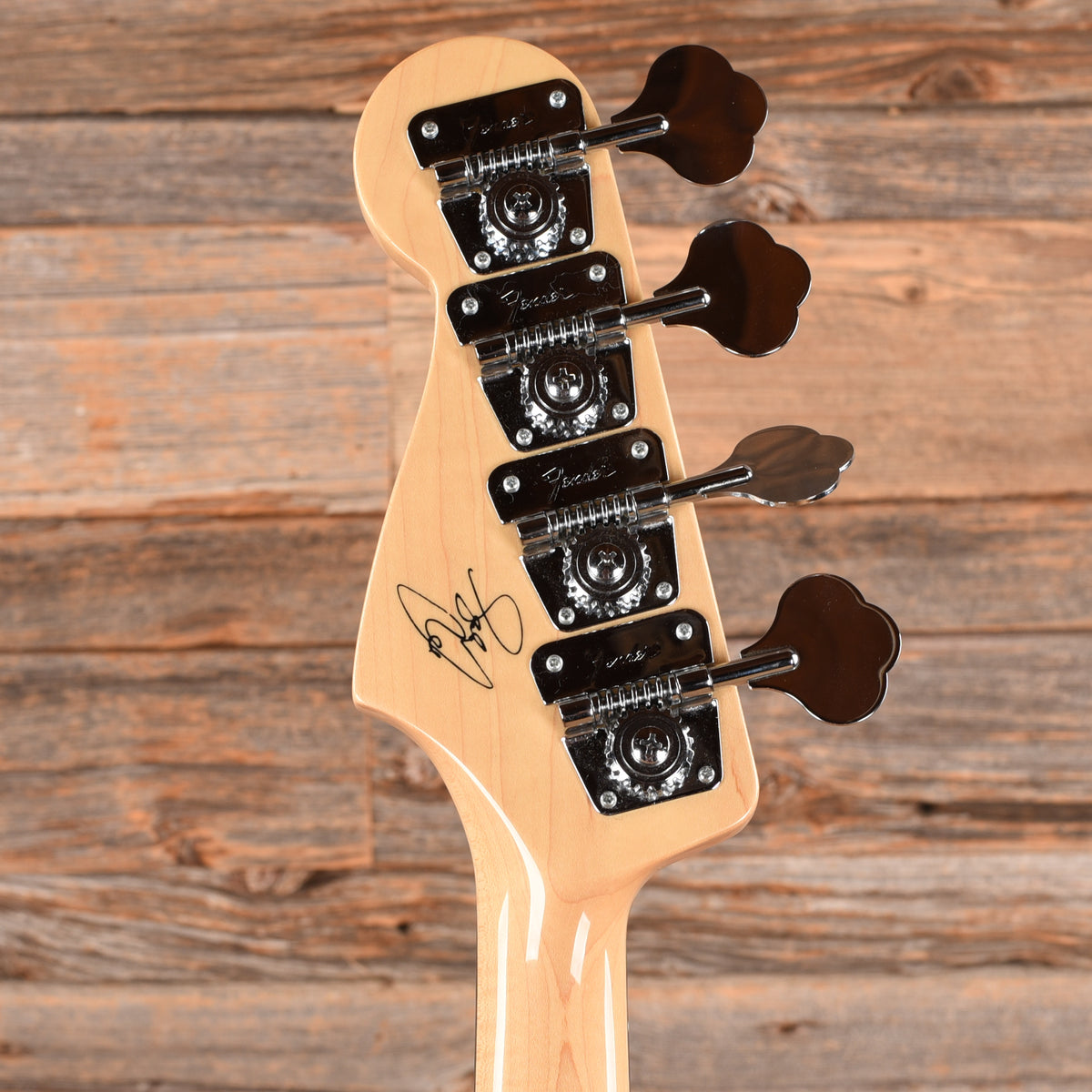 Fender Geddy Lee Artist Series Signature Jazz Bass Black 2009 Bass Guitars