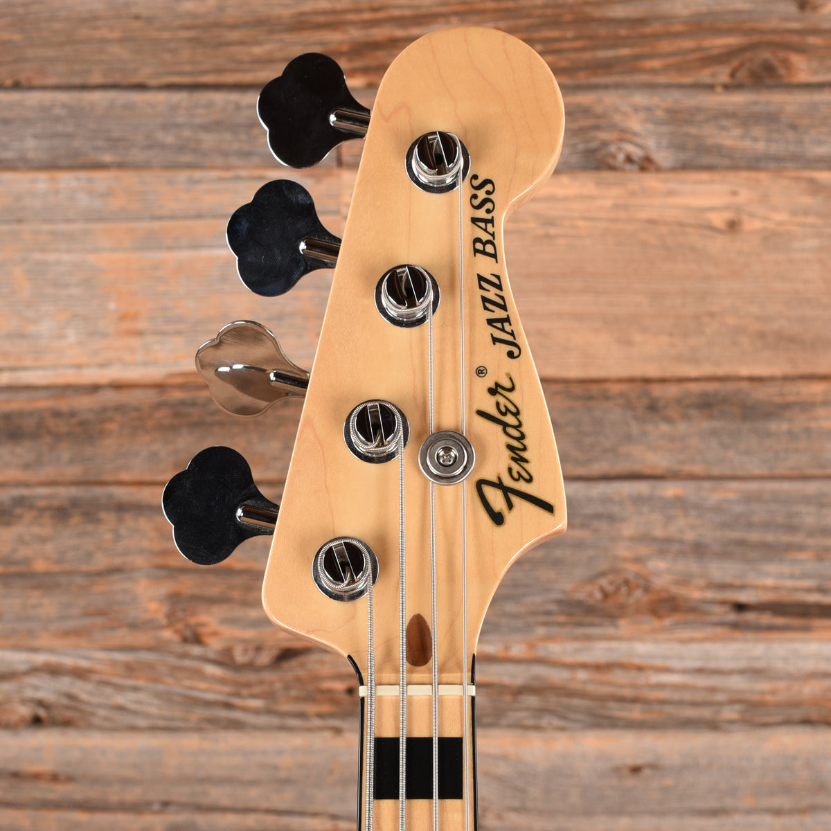 Fender Geddy Lee Artist Series Signature Jazz Bass Black 2009 Bass Guitars