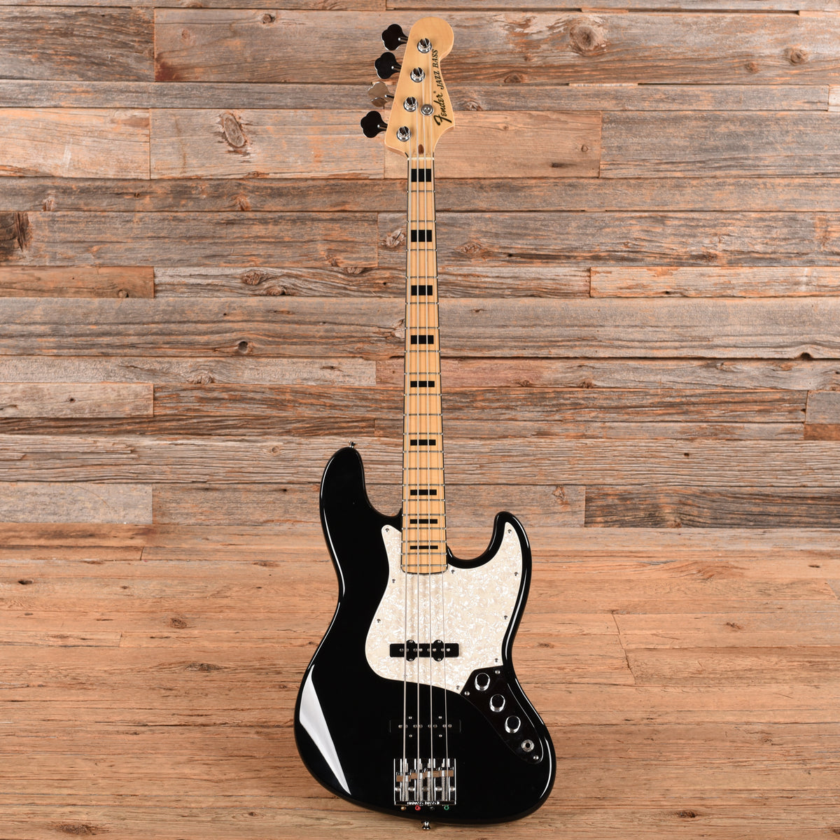 Fender Geddy Lee Artist Series Signature Jazz Bass Black 2009 Bass Guitars