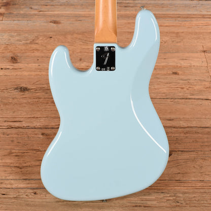 Fender Gold Foil Jazz Bass Sonic Blue 2023 Bass Guitars