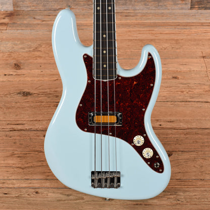 Fender Gold Foil Jazz Bass Sonic Blue 2023 Bass Guitars