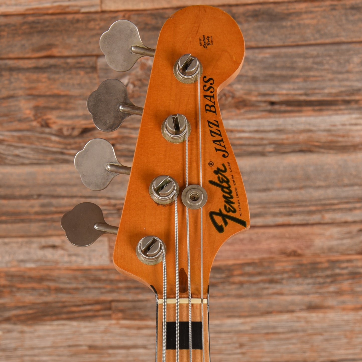 Fender Jazz Bass Black 1973 Bass Guitars